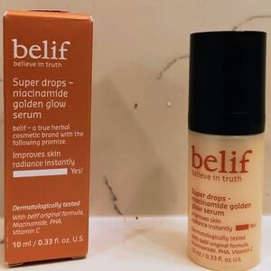 Belif Super Drops Niacinamide and Vitamin C Golden Glow Serum
